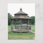 Carte Postale Gazebo en bois (Devant)