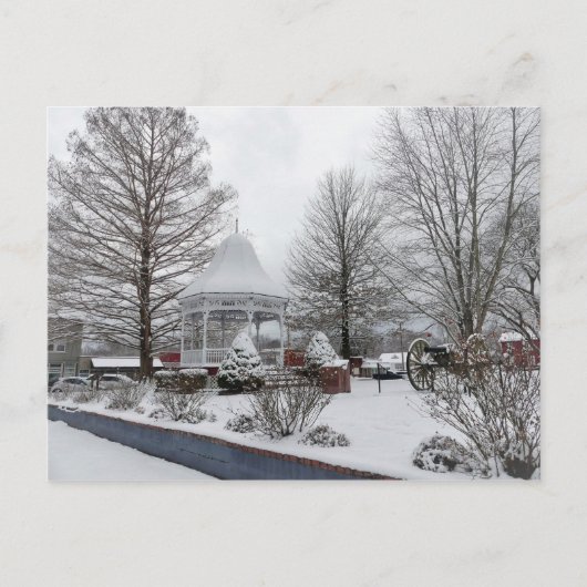 Carte Postale Gazebo et Cannon (Devant)