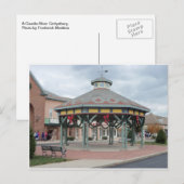 Carte Postale Gazebo Près De Gettysburg (Devant / Derrière)