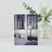 Carte Postale Gazoduc de raffinerie de pétrole (Debout devant)