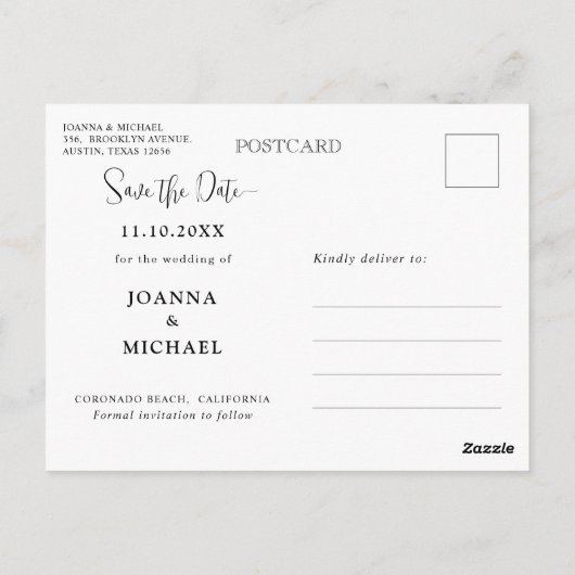 Carte Postale Gazon de Pampas en Terracotta Géométrique Enregist (Dos)