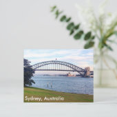 Carte Postale gazon du port de sydney (Debout devant)