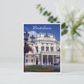 Carte Postale gazon du théâtre de bratislava (Debout devant)