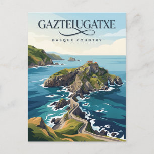Carte Postale Gaztelugatxe Espagne