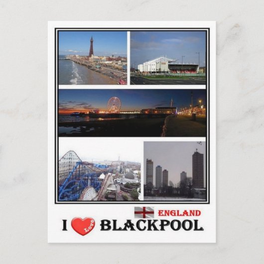 Carte Postale GB England - Blackpool - (Devant)