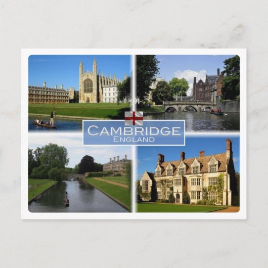 Carte Postale GB Royaume-Uni - Angleterre - Cambridge - (Devant)