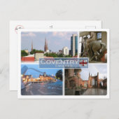 Carte Postale GB Royaume-Uni - Angleterre - Coventry - (Devant / Derrière)