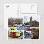 Carte Postale GB Royaume-Uni - Angleterre - Derby - (Devant / Derrière)