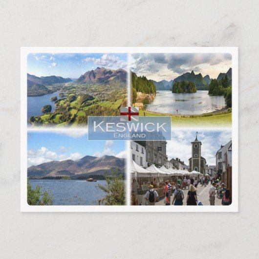 Carte Postale GB Royaume-Uni - Angleterre - Keswick - (Devant)