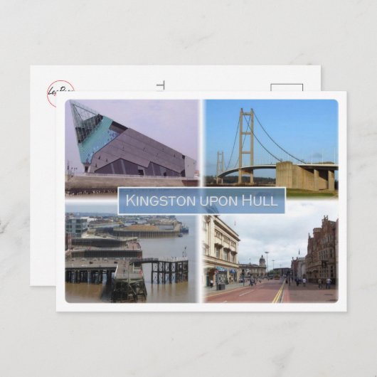 Carte Postale GB Royaume-Uni - Angleterre - Kingston upon Hull (Devant / Derrière)