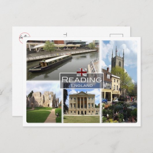 Carte Postale GB Royaume-Uni - Angleterre - Lecture - (Devant / Derrière)