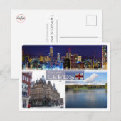 Carte Postale GB Royaume-Uni - Angleterre - Leeds - Yorkshire (Devant / Derrière)