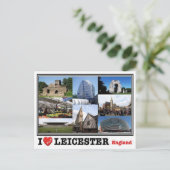 Carte Postale GB Royaume-Uni - Angleterre - Leicester (Debout devant)