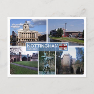 Carte Postale GB Royaume-Uni - Angleterre - Nottingham
