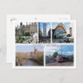 Carte Postale GB Royaume-Uni - Angleterre - Sheffield (Devant / Derrière)