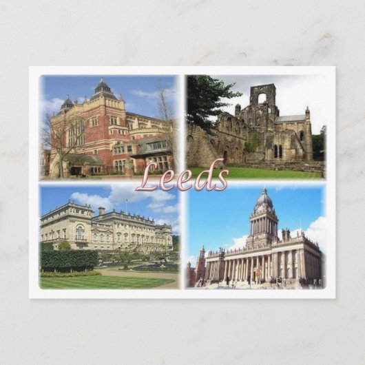 Carte Postale GB Royaume-Uni - Angleterre - Yorkshire - Leeds - (Devant)