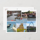 Carte Postale GB Royaume-Uni - Angleterre - Yorkshire - Whitby (Devant / Derrière)