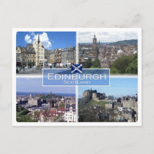 Carte Postale GB Royaume-Uni - Ecosse - Edimbourg - (Devant)