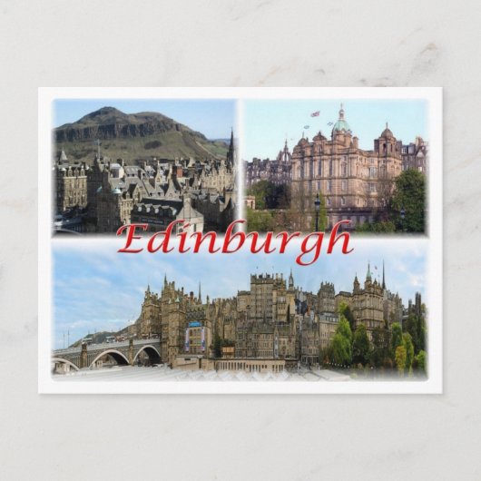 Carte Postale GB Royaume-Uni - Ecosse - Edimbourg - (Devant)