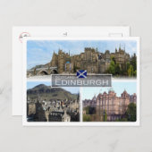 Carte Postale GB Royaume-Uni - Ecosse - Edimbourg - (Devant / Derrière)