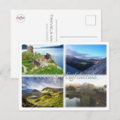 Carte Postale GB Royaume-Uni - Ecosse - Highlands écossais (Devant / Derrière)