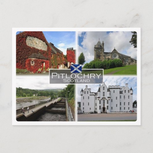 Carte Postale GB Royaume-Uni - Ecosse - Pitlochry - (Devant)