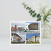 Carte Postale GB Royaume-Uni - Pays de Galles - Cardiff - (Debout devant)