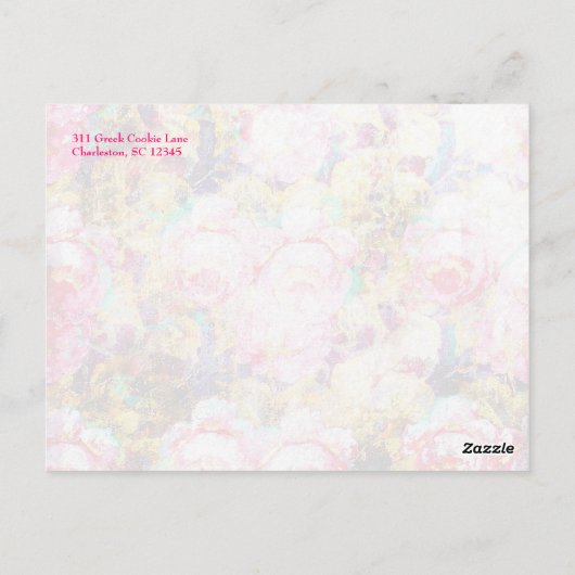 Carte Postale GC Fabulement Français (Dos)