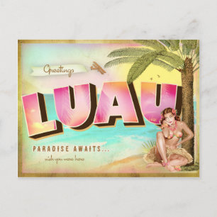 CARTE POSTALE GC LUAU POSTCARD