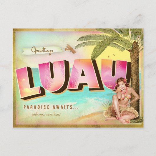 CARTE POSTALE GC LUAU POSTCARD (Devant)