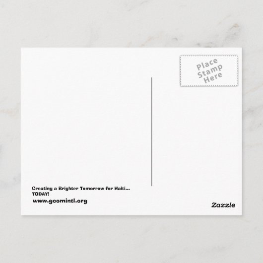 Carte postale GCOM (Dos)