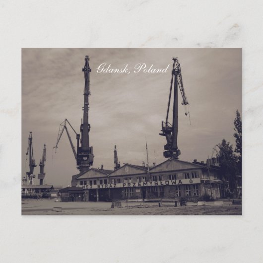 Carte Postale Gdansk, Pologne (Devant)