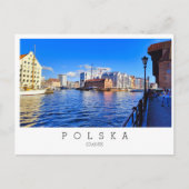 Carte Postale Gdansk, Pologne, Polska (Devant)