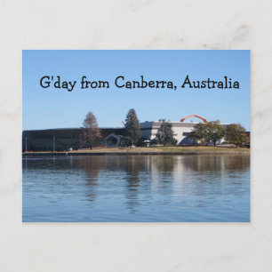 Carte Postale G'day de Canberra, Australie