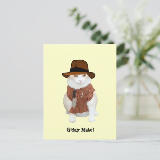 Carte Postale G'Day Mate ! (Debout devant)