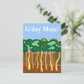 Carte Postale G'day Mate (Debout devant)