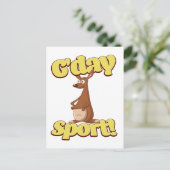Carte Postale G'day Sport (Debout devant)