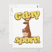 Carte Postale G'day Sport (Devant / Derrière)