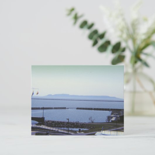 Carte Postale Géant dormant Thunder Bay Canada (Debout devant)