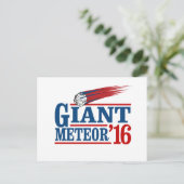 Carte Postale Géante Météorite 2016 (Debout devant)