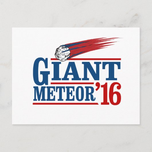 Carte Postale Géante Météorite 2016 (Devant)
