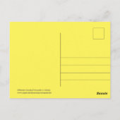 Carte Postale Geburtstag (Dos)