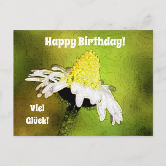 Carte Postale Geburtstag (Devant)