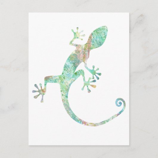 Carte Postale Gecko (Devant)