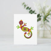 Carte Postale gecko (Debout devant)