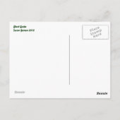 Carte postale Gecko Ghost (Dos)