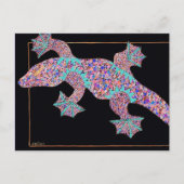 Carte postale Gecko Ghost (Devant)