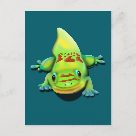 Carte Postale Gecko Gold Dust Day (Devant)