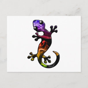 Carte Postale Gecko Lizard
