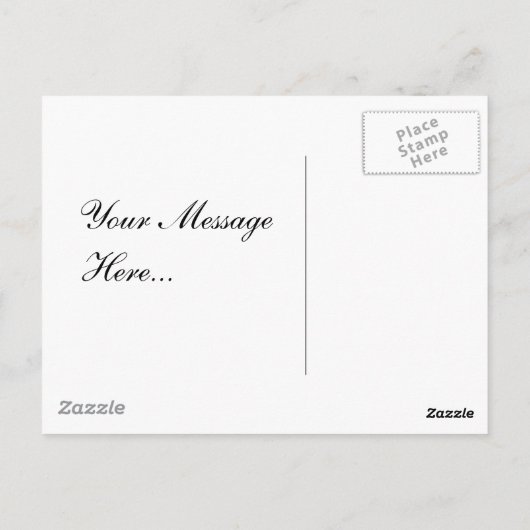 Carte Postale Gecko Lizard (Dos)